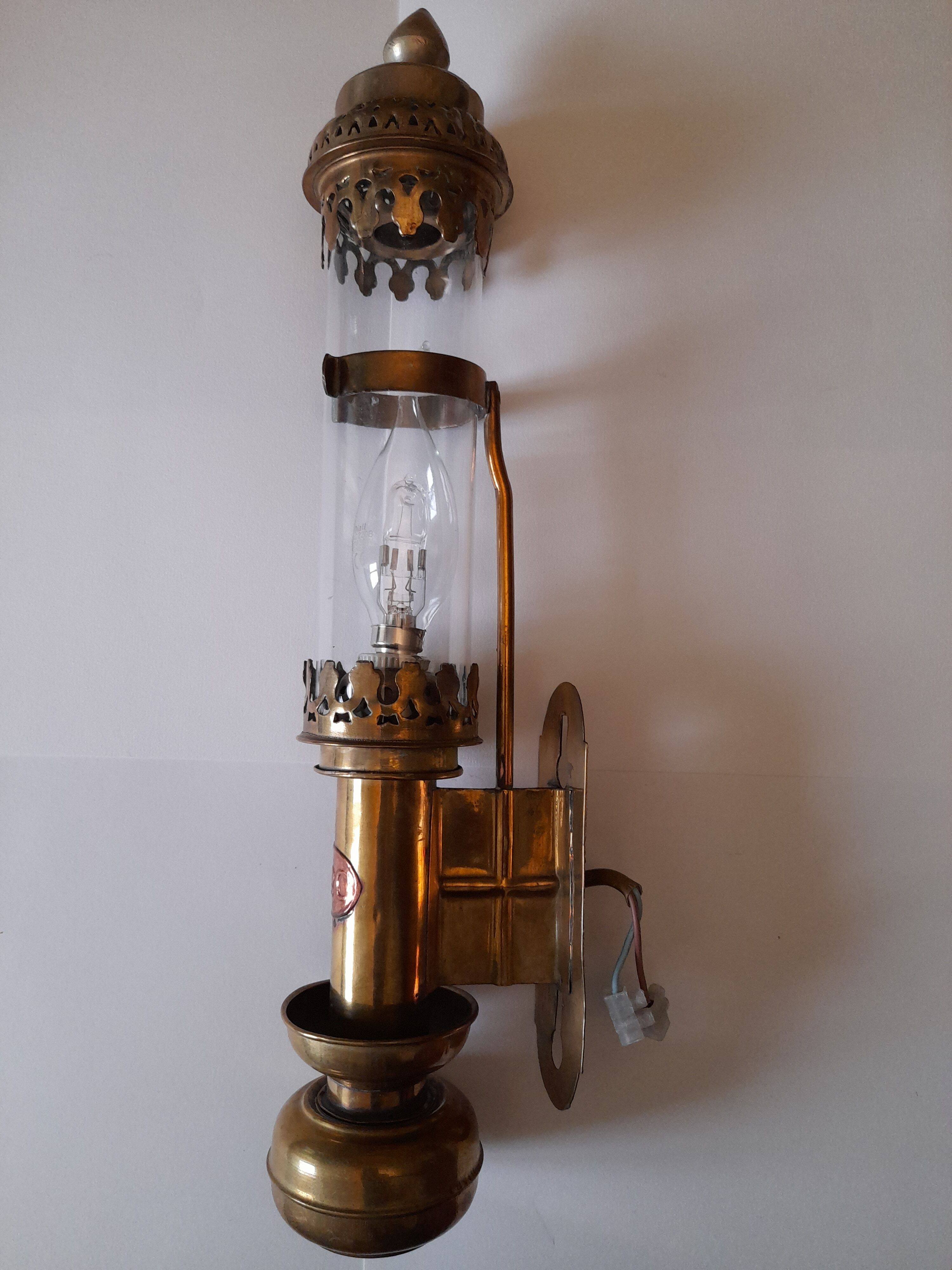 Lampe de wagon de train