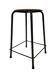 Vintage school stool, 1970s industrial design, Dutch minimalist