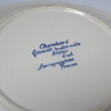 Hollow dish sarreguemines chambord