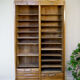 Superb Cabinet double curtain, 40-50 year, solid oak