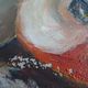 Old still life painting of fruits signed oil on canvas