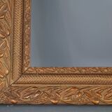 Old frame stucco wood decoration foliage