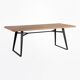 Wooden dining table 2 meters