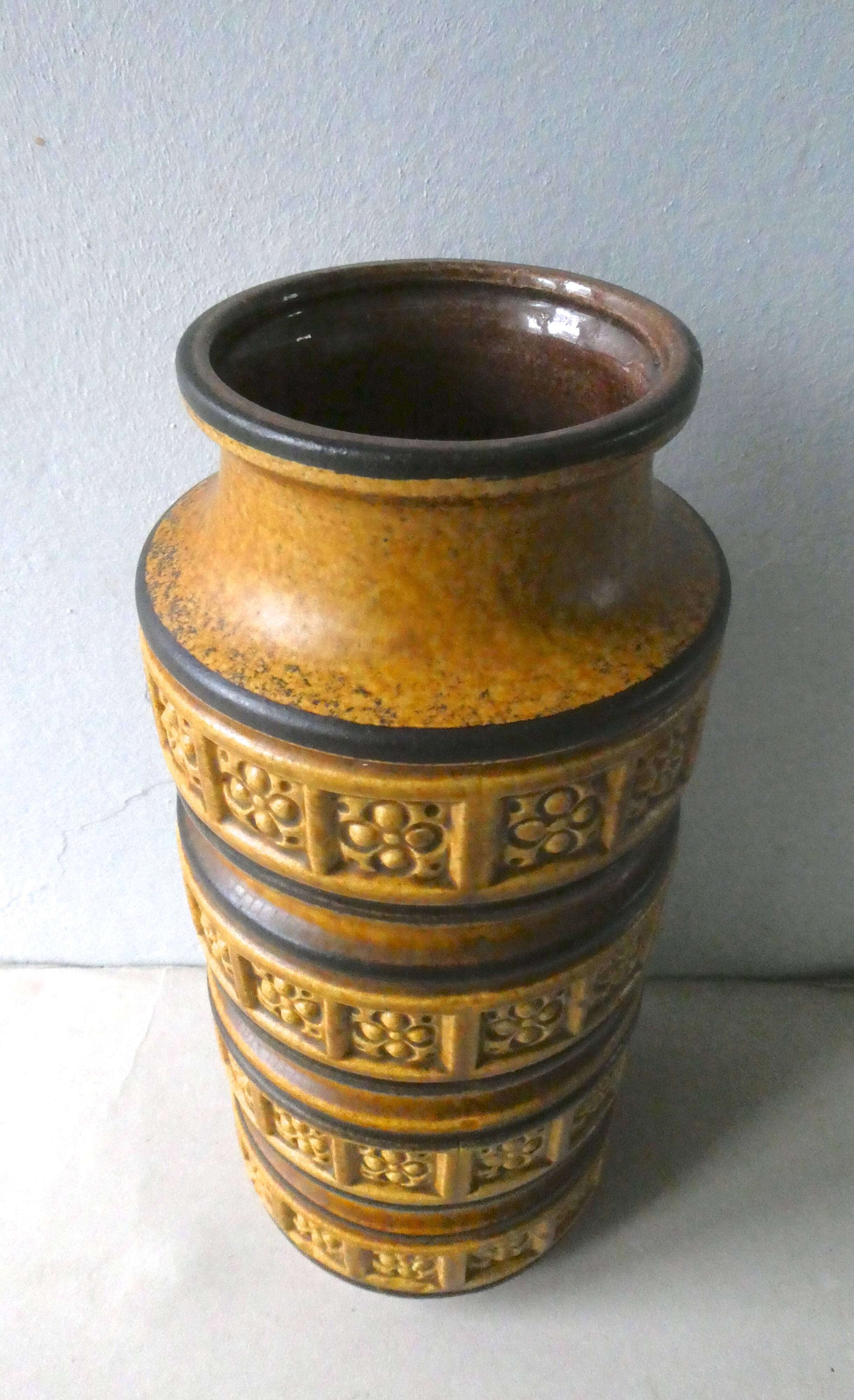 West Germany ceramic vase
