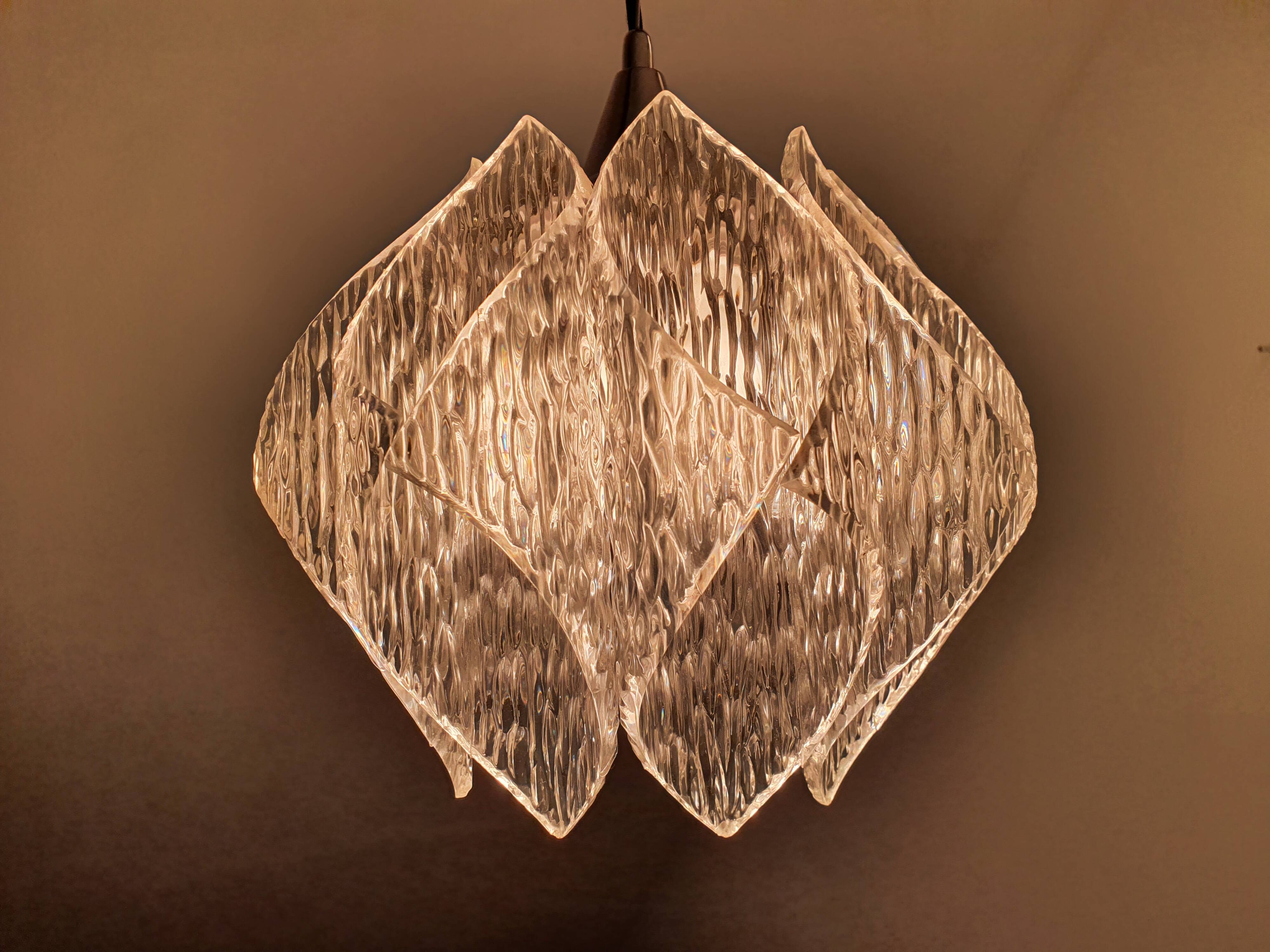 Gangkofner space age pendant light from the 70s