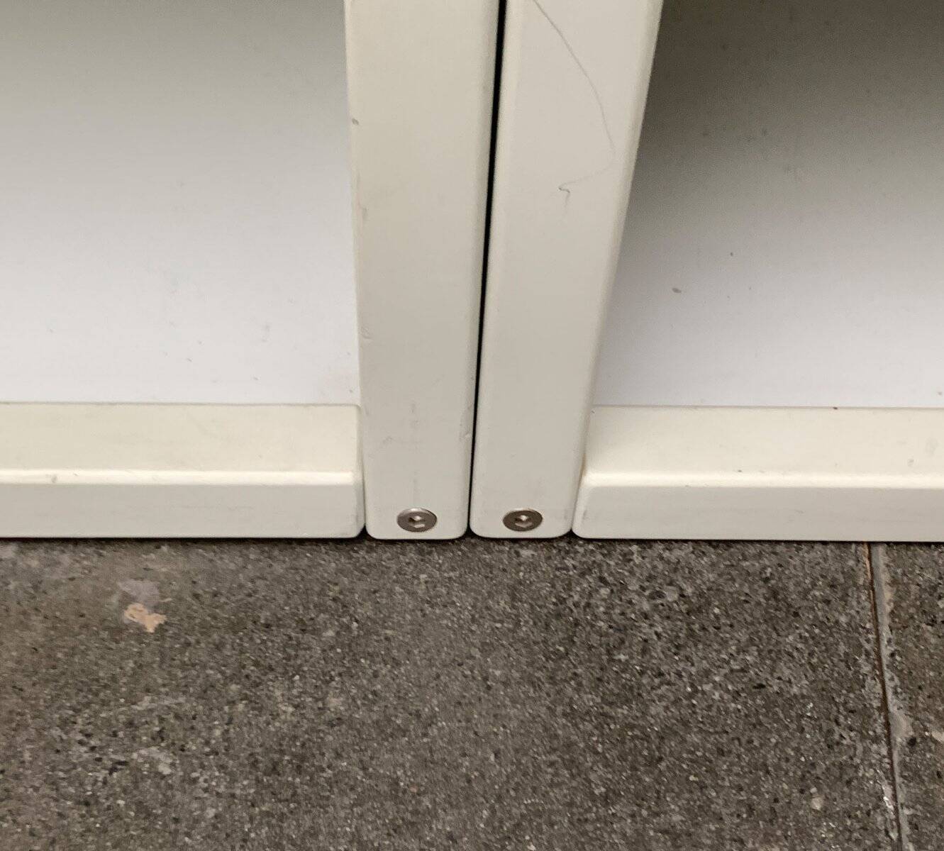 Postmodern profile systems Cabinets and shelves by Elmar Flötotto for Flötotto, Germany, 1980s, set of 5