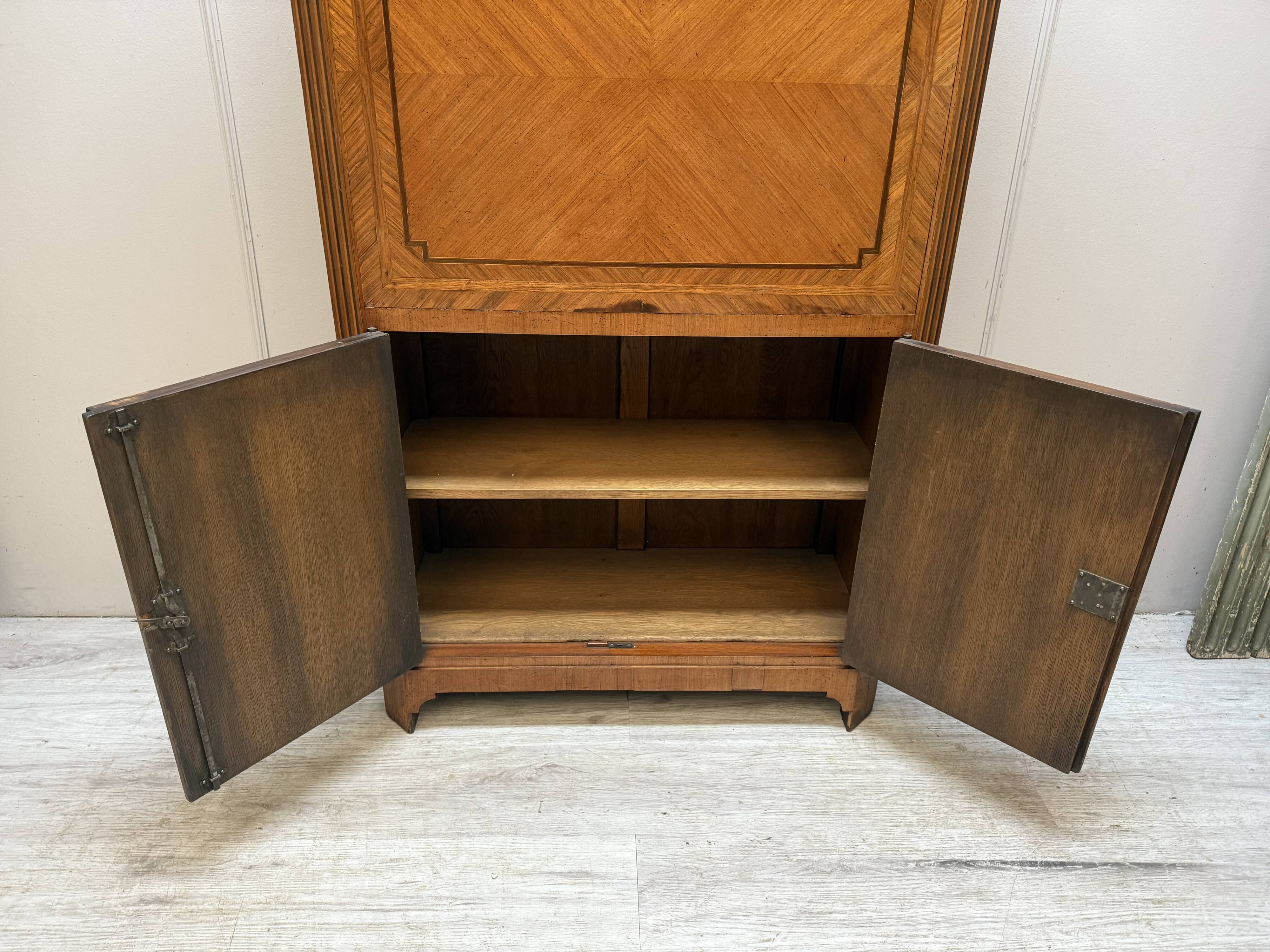 Louis XVI Style Marquetry Secretary