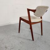 Kai Kristiansen model 72 teak chair, Denmark 60s