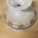 Compotier service Damier - Creil and Montereau