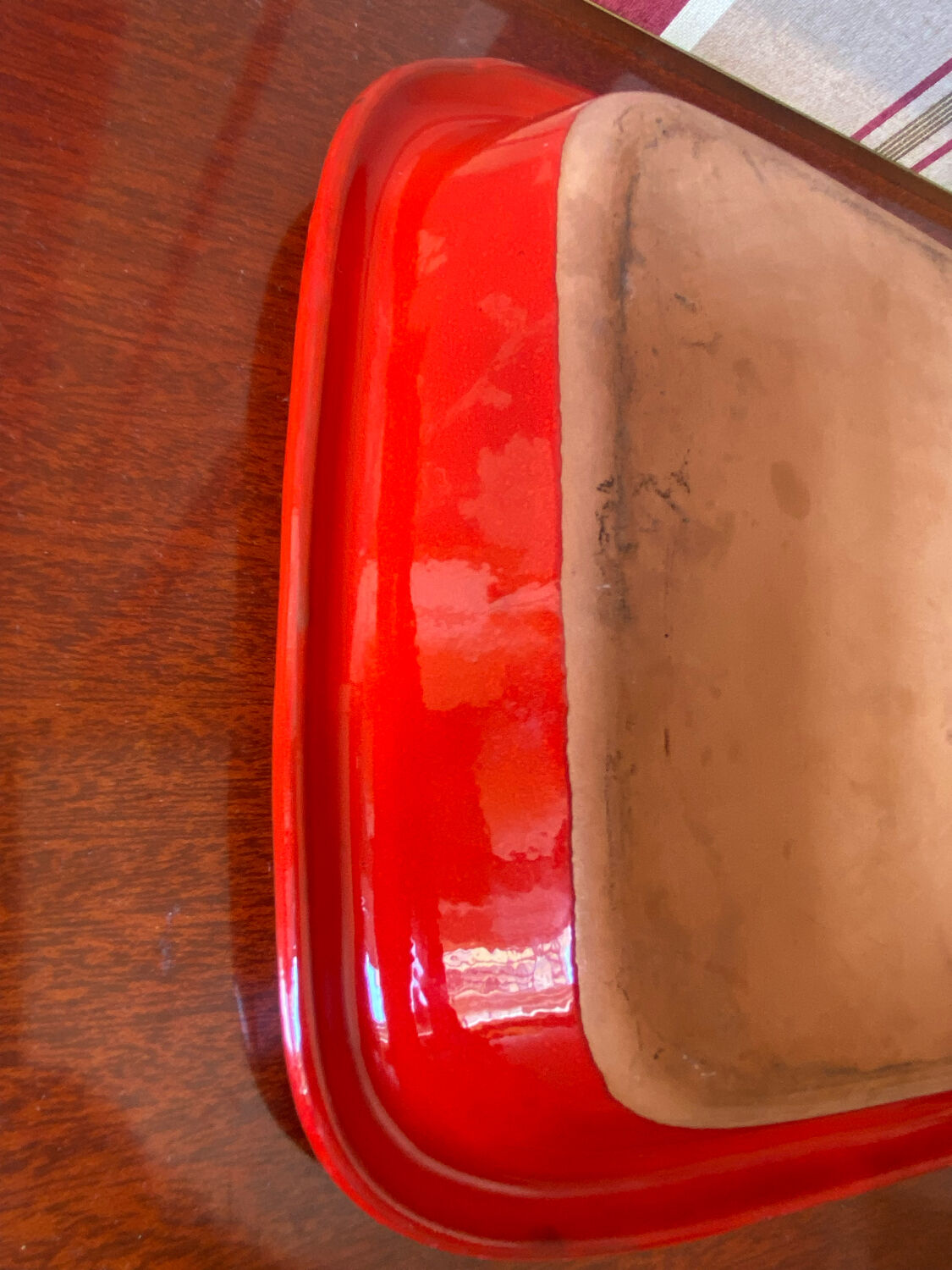 Ceramic "red" robert picault vintage vallauris 50/60