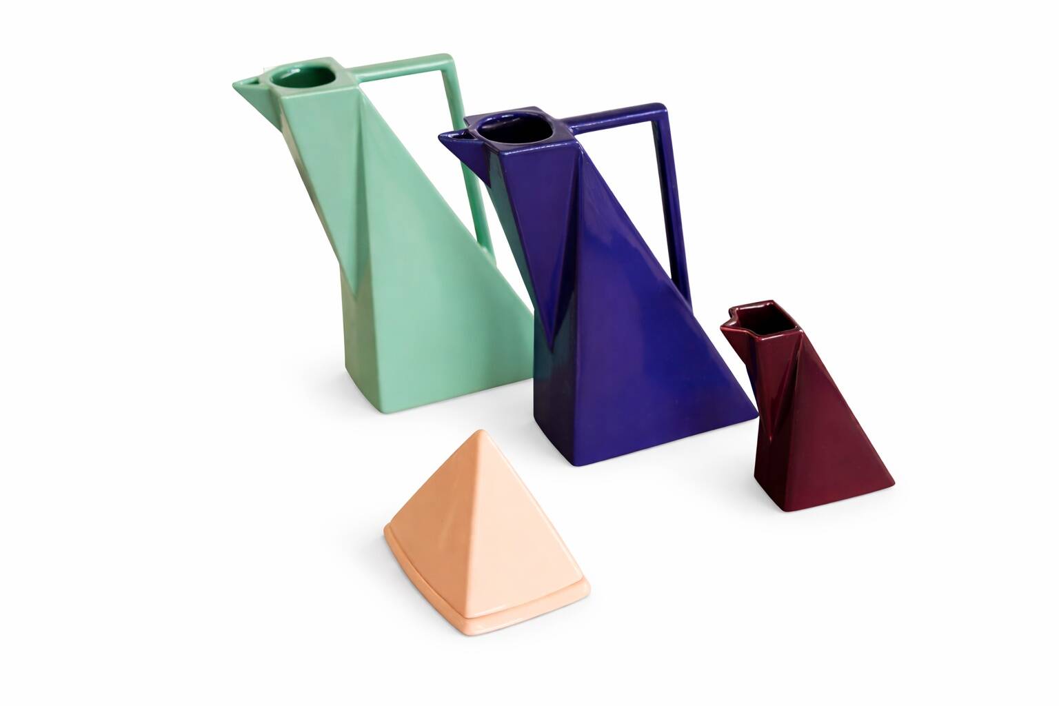 Ceramic service by Pierre Casenove for Studio Salins 1980