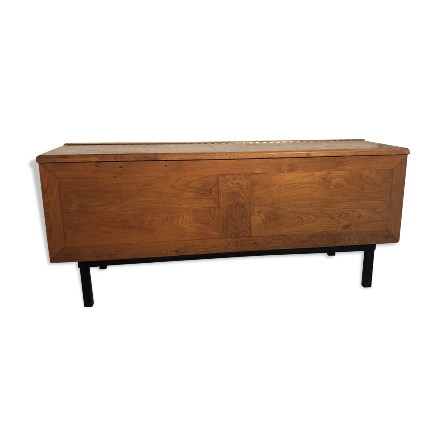 Coffre de rangement vintage banc enfilade