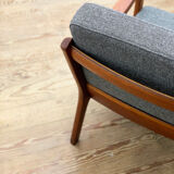 Teak armchair by Ole Wanscher for France & Son, 1950er