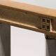 Elegant midcentury side table by Peter Ghyczy model T34