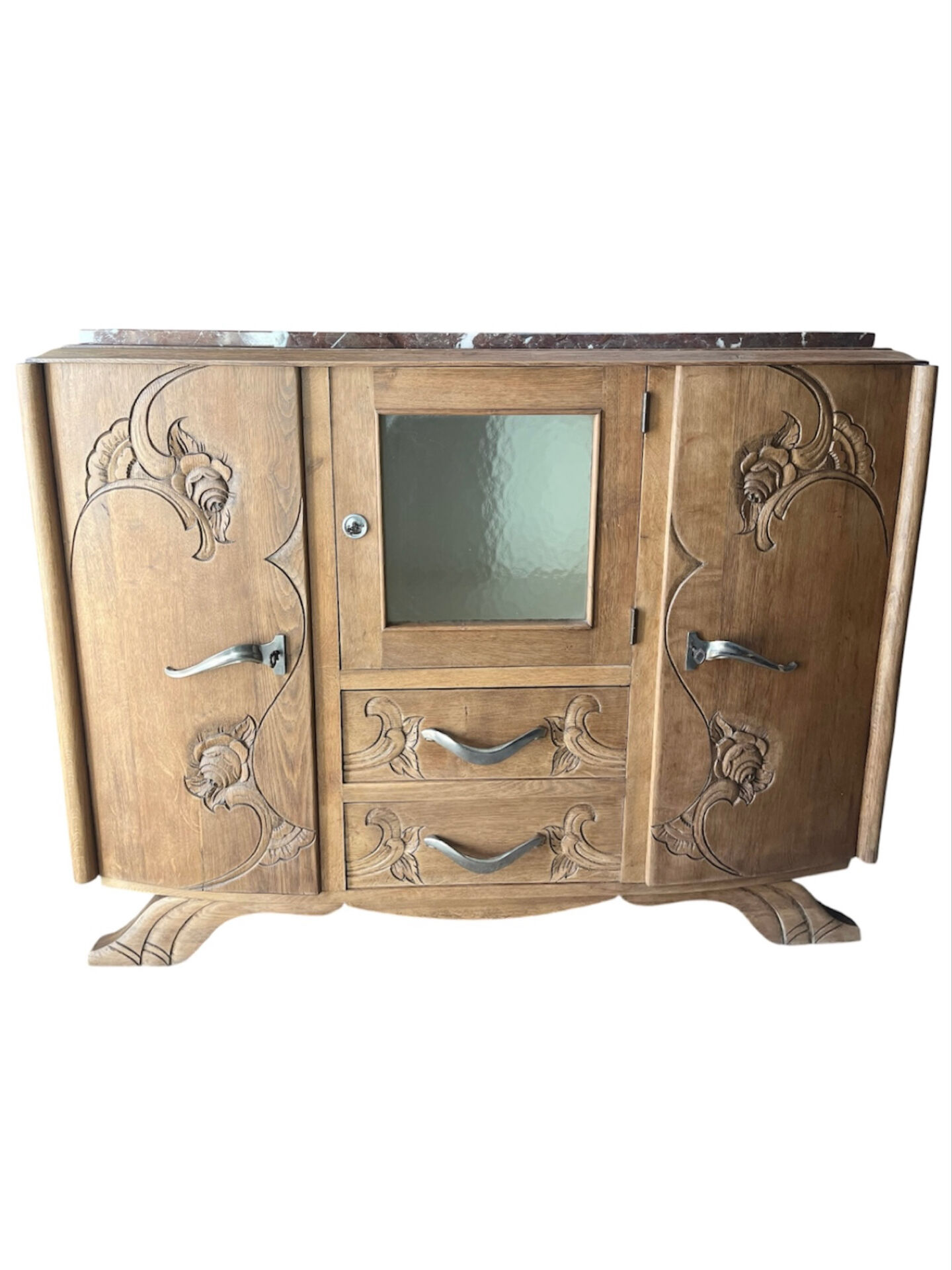 Buffet art déco en chêne