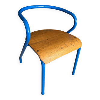 Chaise écolier enfant Hitier vintage