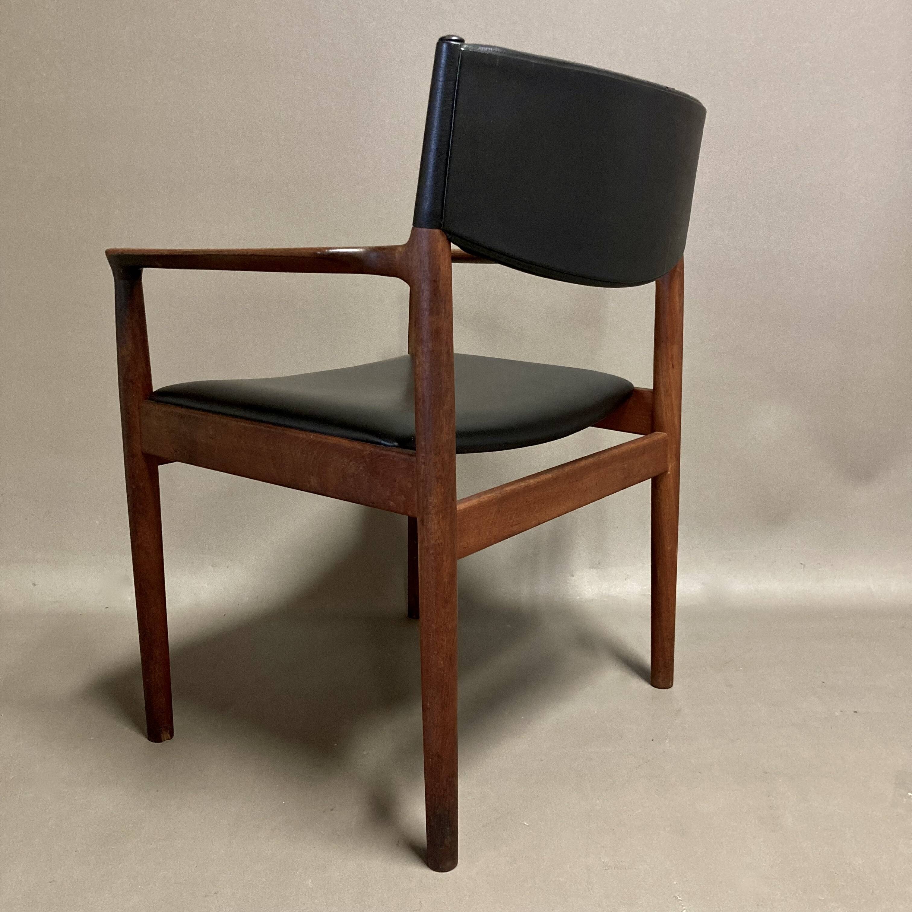 Scandinavian design armchair “erik worts” 1960.