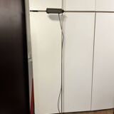 626/L brown floor lamp designed by Joe Colombo, vintage Oluce edition from the 1960s.