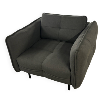 Edgar Anthracite Armchair - Altassina