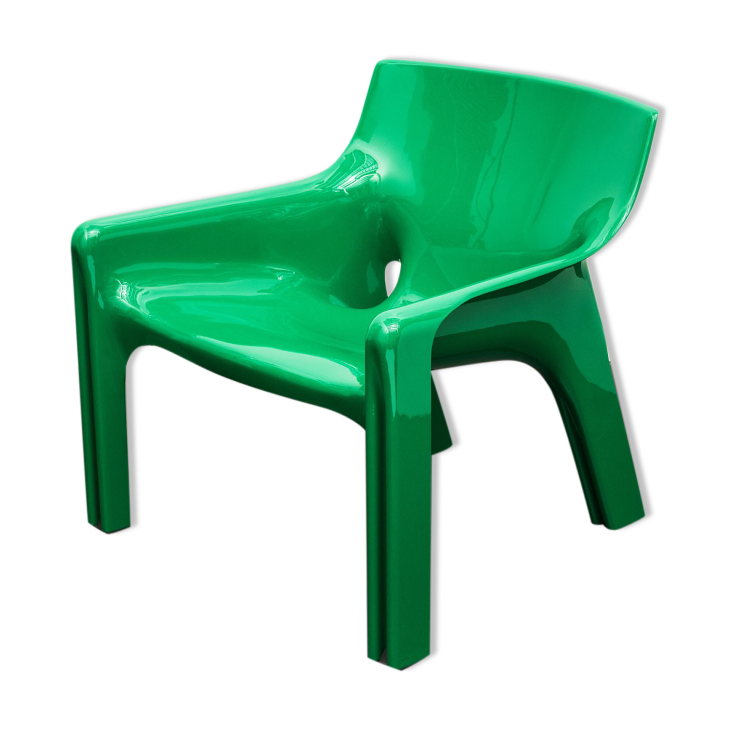 Vicario armchair designed by Vico Magistretti for Artemide, 1972