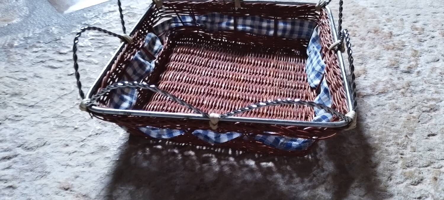 Panier corbeille vintage