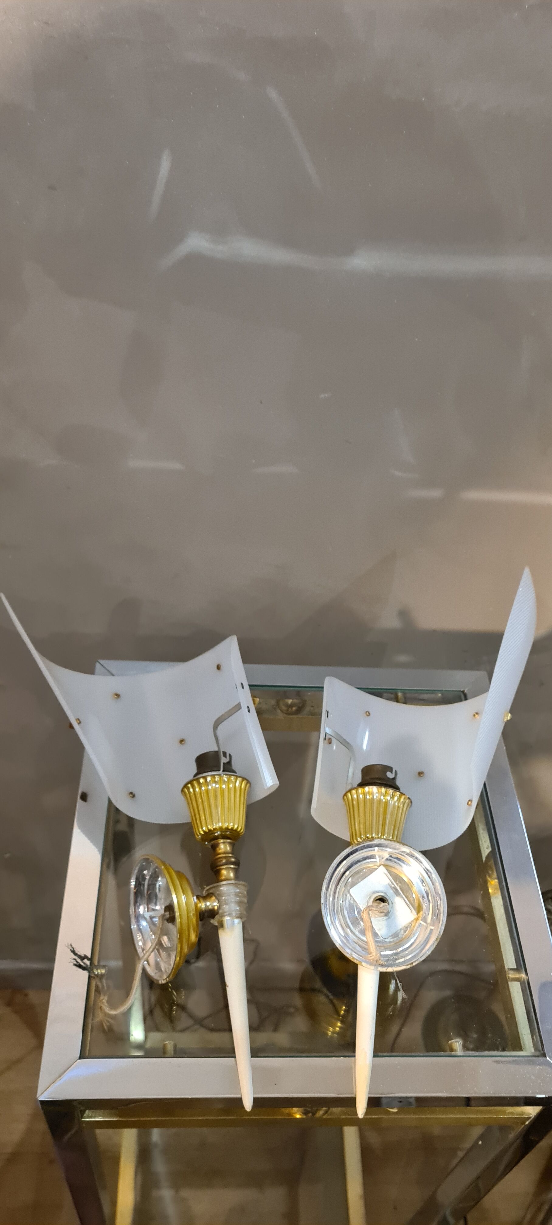 Pair of wall sconces