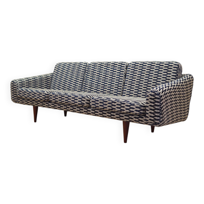Canapé trois places, design danois, années 1960, designer : Illum Wikkelsø