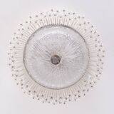 Floral Mid-Century Modern Flush Lamp Emil Stejnar 1960s Austria