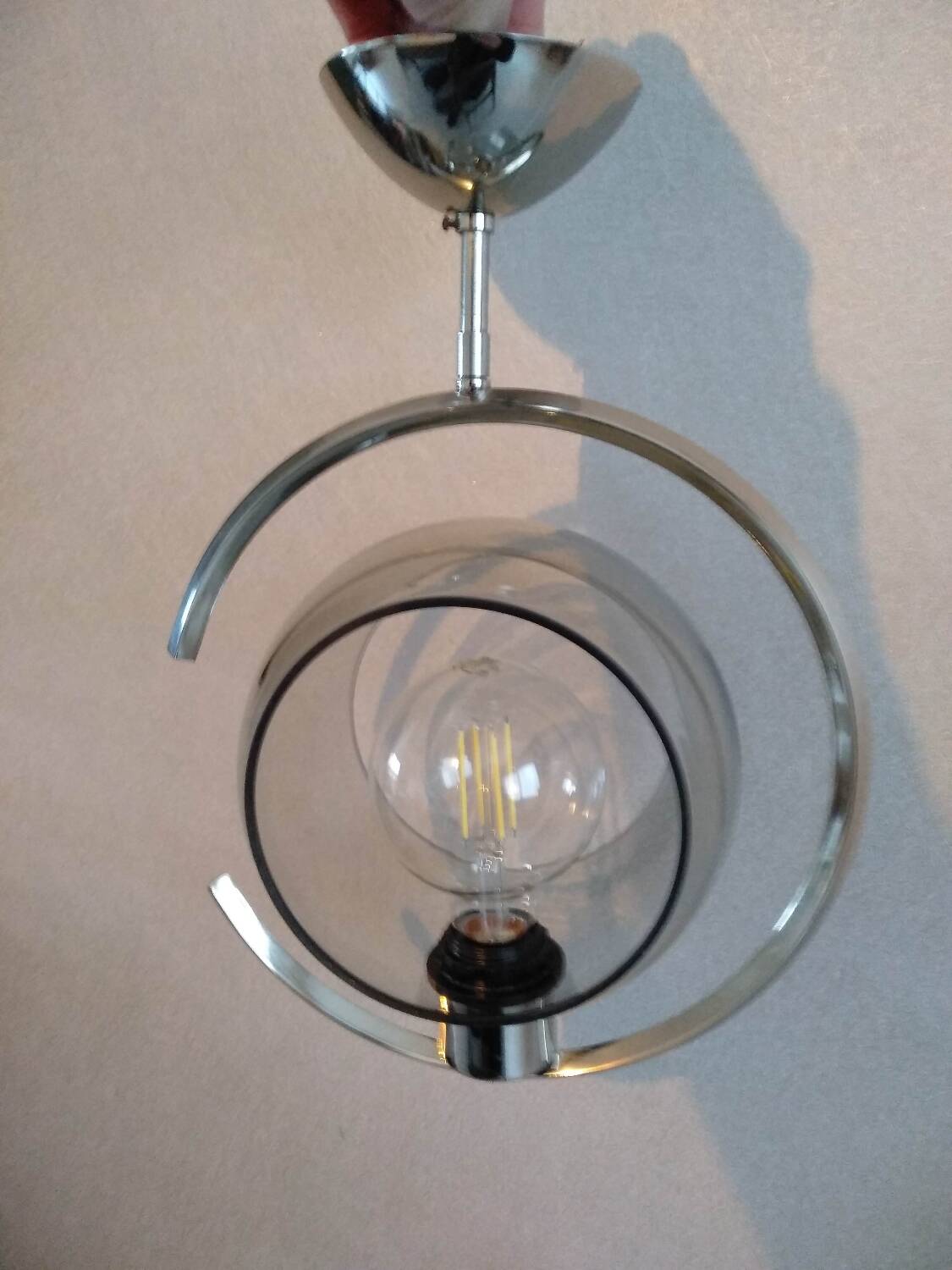 Vintage Space Age pendant light