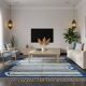 Handmade natural Berber rug 2.5x1.5 m