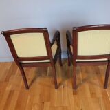 Paire de fauteuils en acajou style Charles X