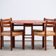 Table à manger scandinave vintage 1960