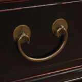 Chinese coffee table black lacquered wood