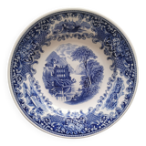 Assiette creuse en faïence, Royal Sphinx Maastricht "Cambridge"