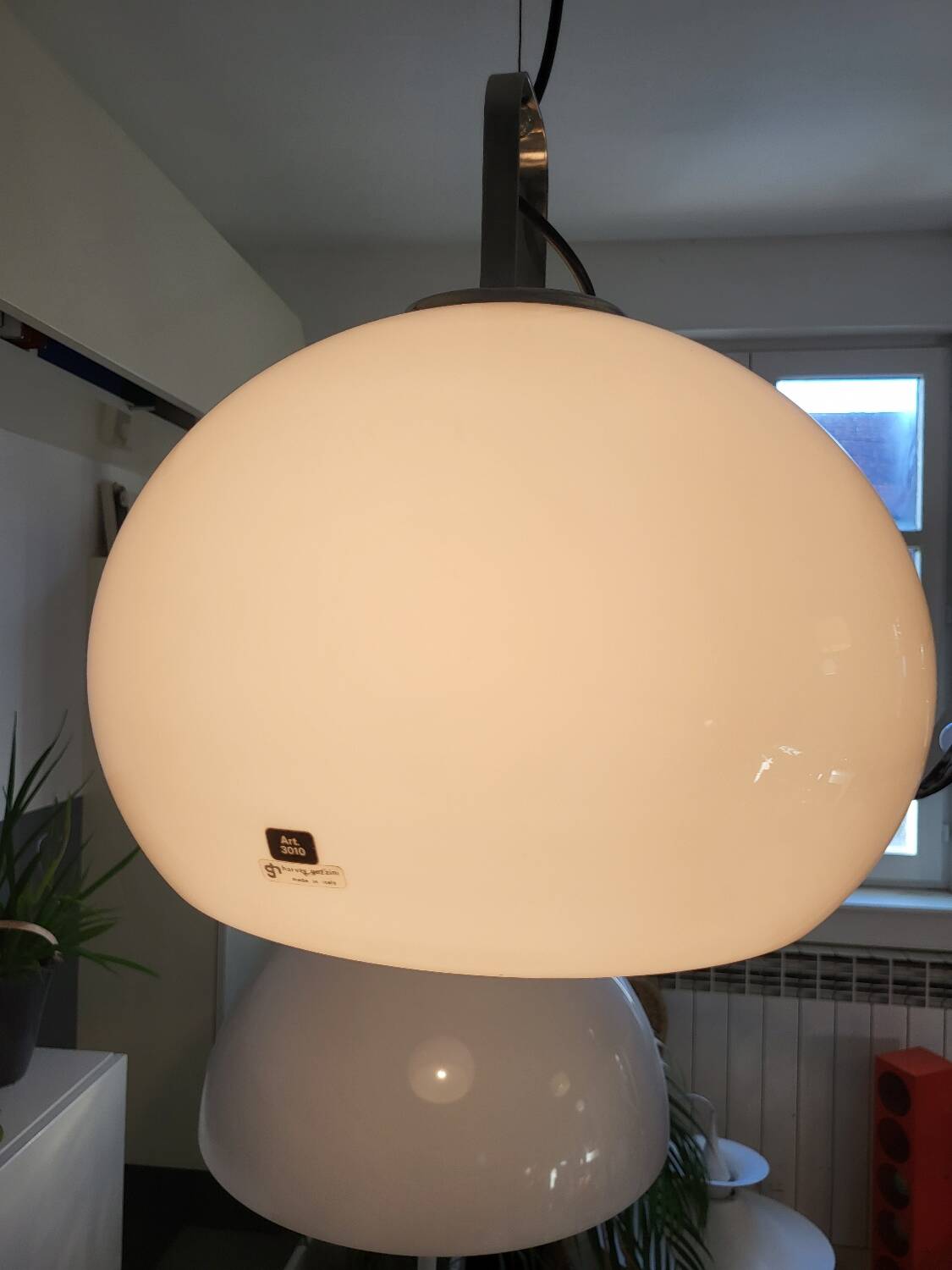 Harvey Guzzini pendant light Zurigo model