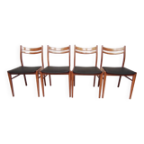 Set of 4 Scandinavian chairs, 1960
