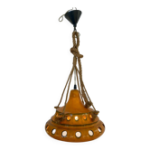Mid-Century Modern Ceramic Pendant Light, 1970s