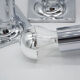 Set of six wall lamps space age design 1970