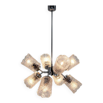 Design Space Age Chrome Sputnik Chandelier, 1970s