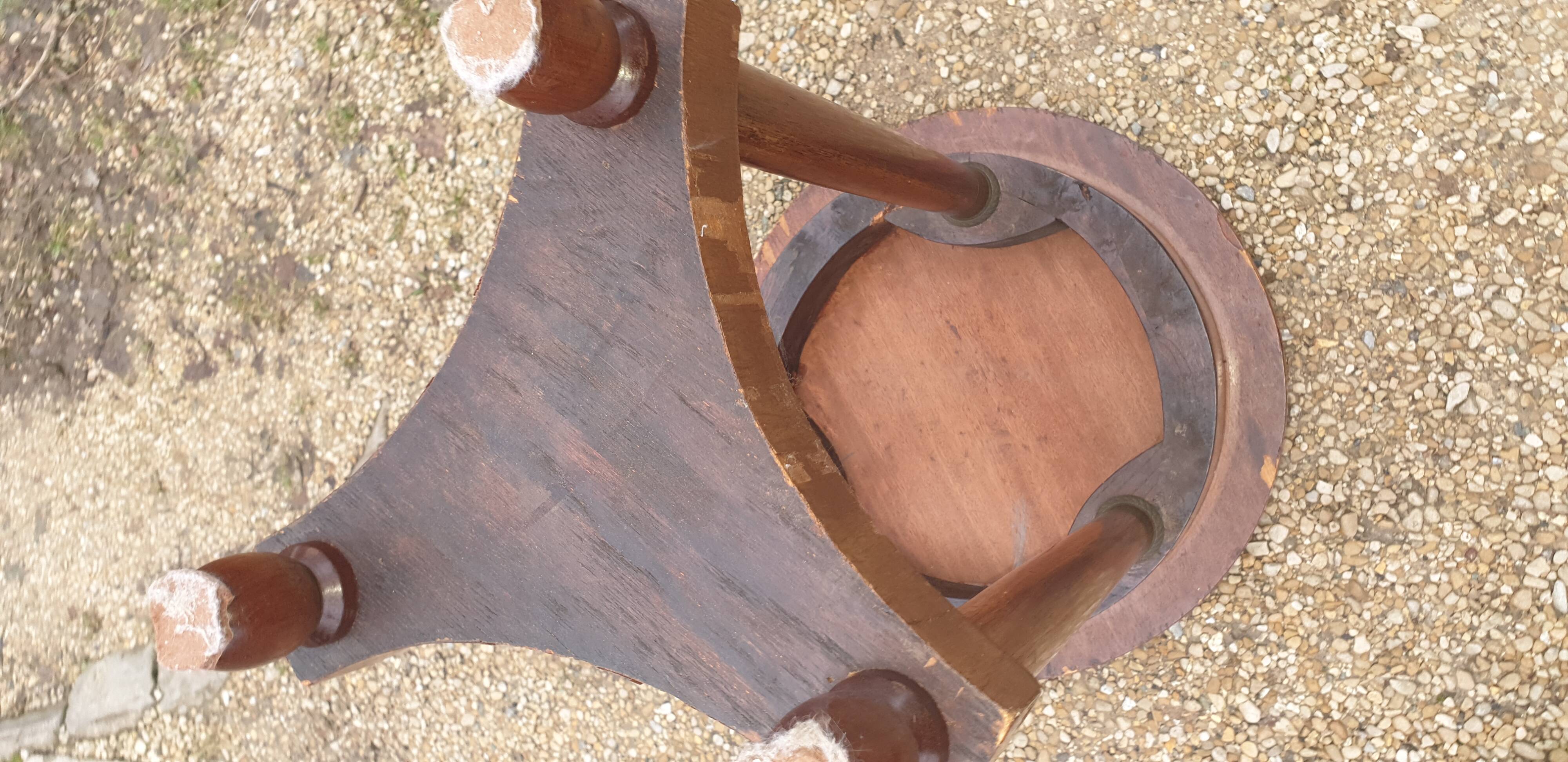 Empire pedestal table