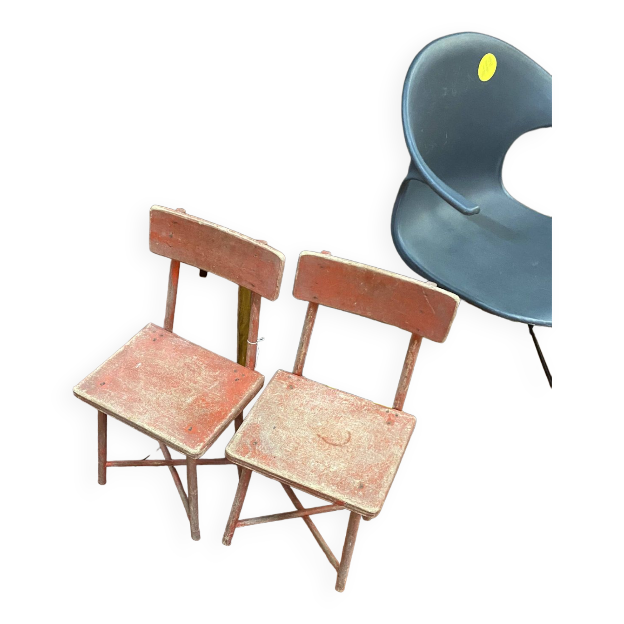 Set of 2 children's chairs