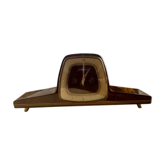Art Deco Style Mantel Clock Schwebeanker,  Germany 1960s