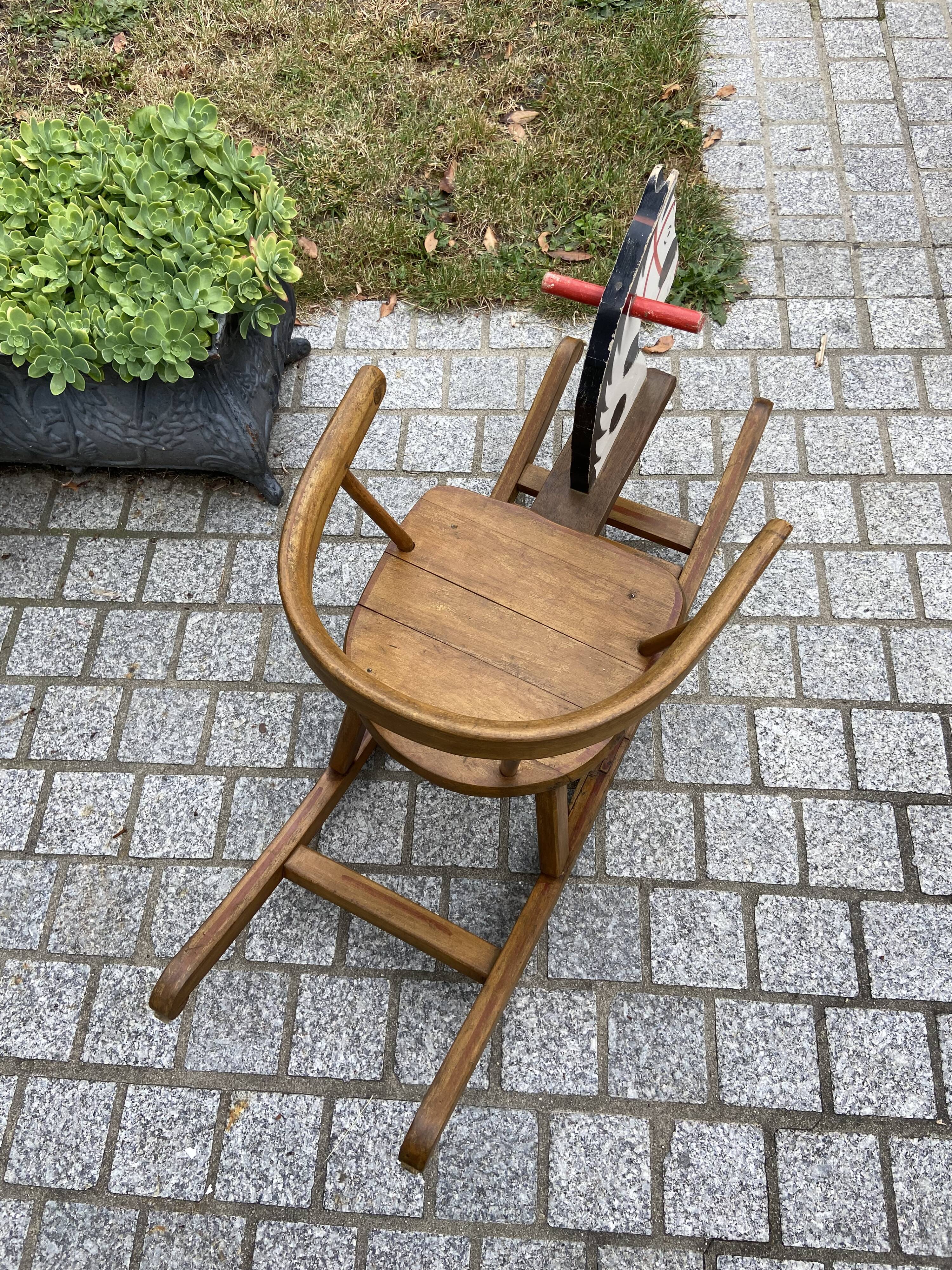 Vintage Herlag rocking horse
