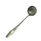 Borówka ladle, Art Nouveau / Art Deco, silver-plated brass, Norblin, Poland, 1920s.