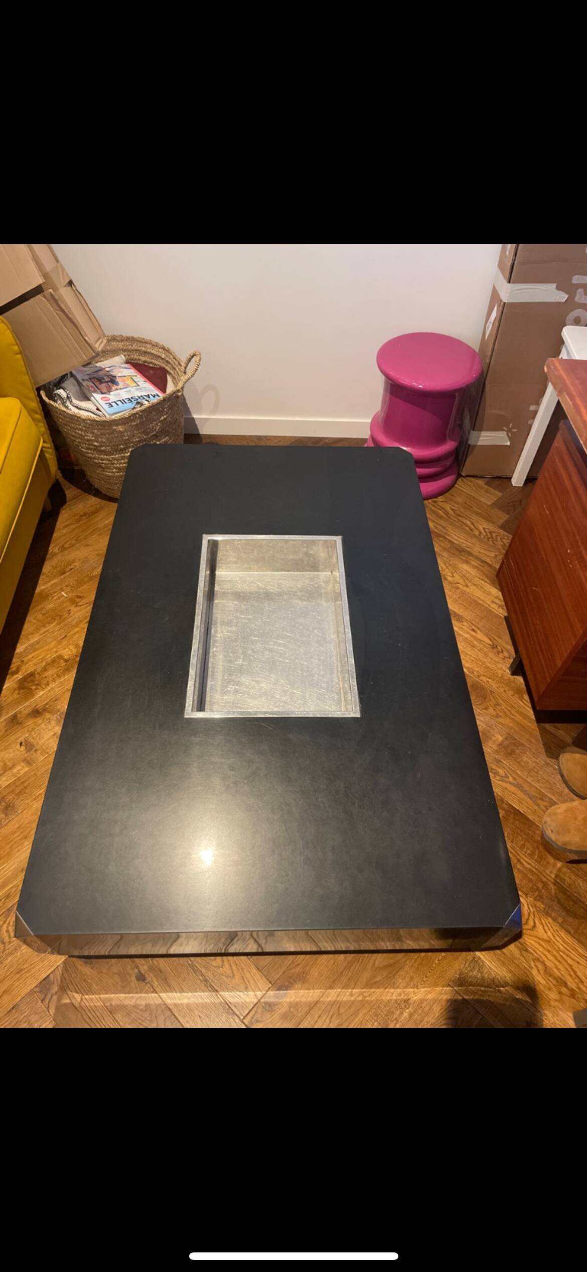 Alveo coffee table by Willy Rizzo