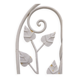 Sculptural Wrought Iron Garden Chairs with Tree Design 1950s Set of 5
