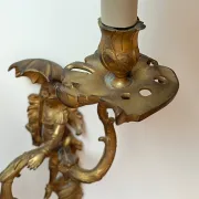 Paire d'appliques style Régence en bronze doré