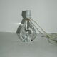 Daum 60s crystal lamp foot