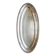 Oval silver-plated metal dish, shell motif no. 1