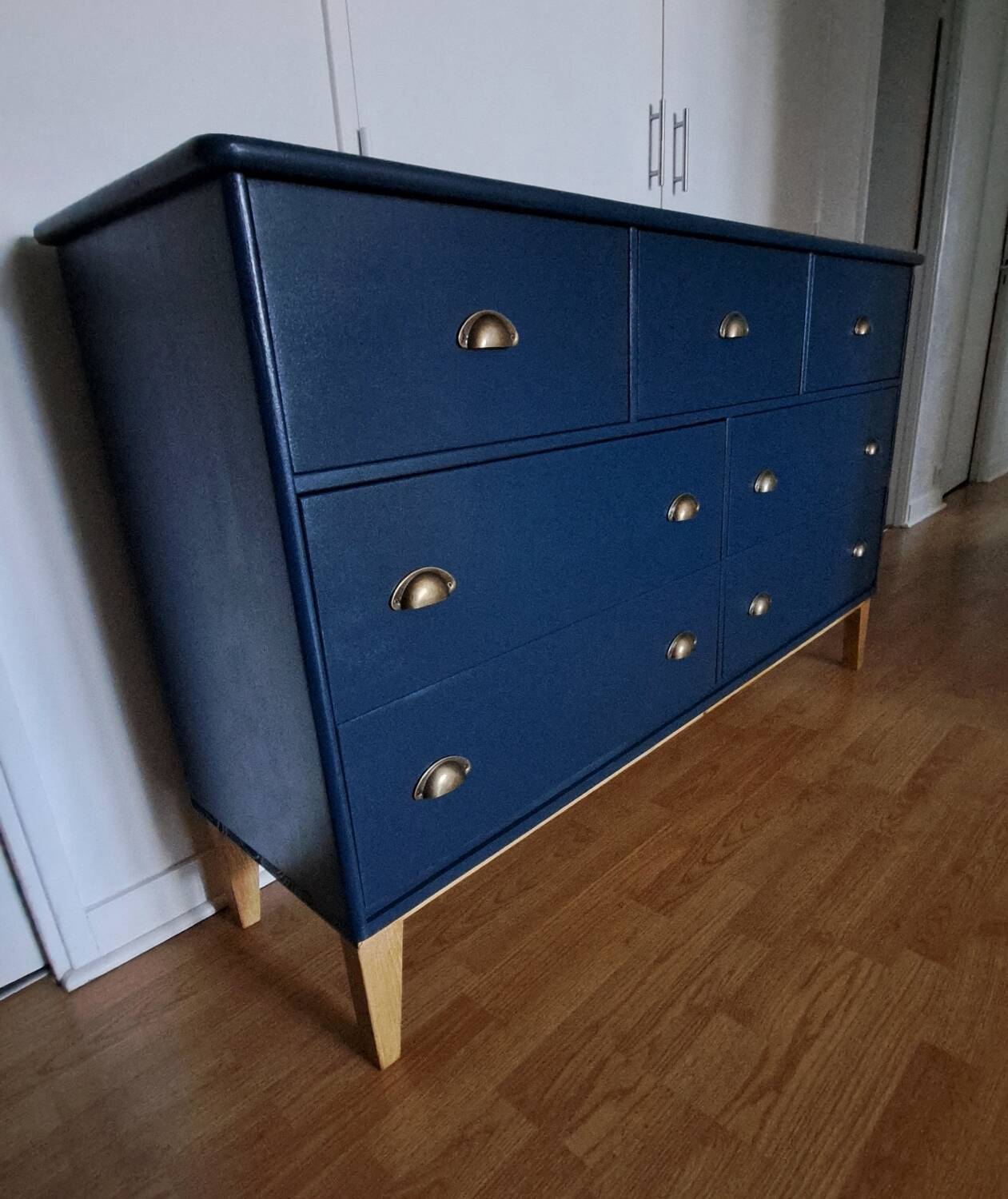 Grande commode Rød Sødgren bleu ganne